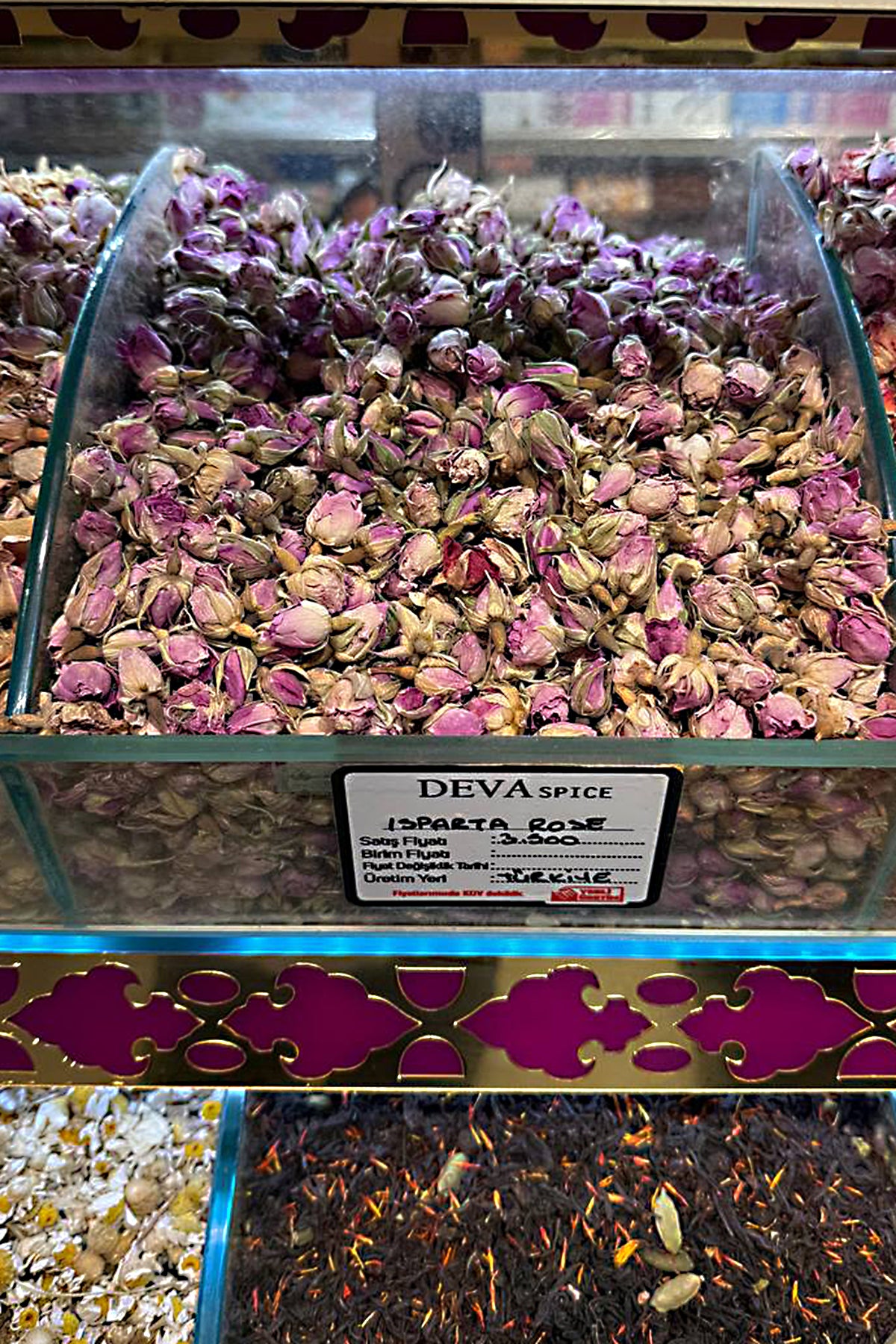 İşte Isparta Gülü Bitkisel  Çay. 250 gr